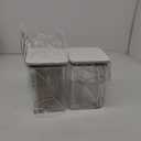 OXO Pop 6pc Baking Airtight Food Storage Container Set: Dishwasher-Safe, Silicone & ABS Lids, White