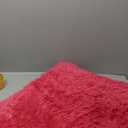 Round Fluffy Hot Pink 4FT Circle Rug for Kids Room - Super Soft Shaggy Plush Fuzzy Carpet for Boys Girls Room
