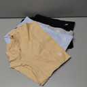 MEIYATING Boy Shorts Underwear for Women High Waisted Cotton Panties Stretch Briefs 4 Pack Plus Size (Medium)