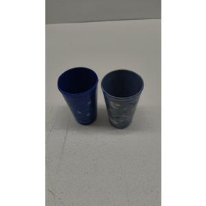 reduce Kids Plastic Reusable Color Changing Cups with Twist on Splash-Proof Lids and Straw, BPA Free, Dishwasher Safe, 12oz, Rainforest, 2 Pack