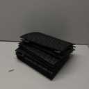 Black Christmas Tree Collar Christmas Tree Ring 28 inch Round Tree Skirt for Holiday Tree Ornaments Christmas Party Home Decorations (Simple,Large)