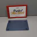 Compatible with MacBook Air 13 inch Case M4 M3 M2 2025-2022, Release Model A3240 A3113 A2681, [100% Match Official Color] Protective Hard Shell Laptop Cover for MacBook Air 13.6 inch  Midnight Clear