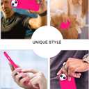 BENTOBEN for iPhone 13 Mini Case, Slim Fit Liquid Silicone Soft Gel Rubber Anti-Scratch Shockproof Phone Cover with Microfiber Lining, Hot Pink