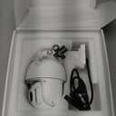 FOSCAM 4K/8MP Security Cameras Wireless Outdoor, 5GHz&2.4GHz WiFi Surveillance Camera with Auto Tracking, 4X Optical Zoom,AI Human/Vehicle Detection,165FT Color Night Vision,2-Way Audio,360 PT,IP66 (White)