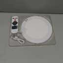 Rechargeable Motion Sensor Ceiling Light with Remote - Magnetic Wireless Ceiling Light Battery Powered for Closet Shower Stairs Shed Hallway ect (1 Pack, 3 Colour Temperatures)