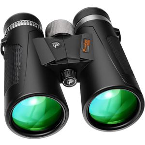 Pankoo 20x56 Binoculars for Adults High Powered - Large View Waterproof Binoculars with Clear Low Light Vision - Compact Binocular Essentials for Hunting Camping Cruise Travel Bird Watching Sports