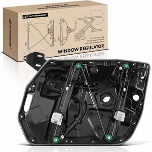 A-Premium Front Driver Side Power Window Regulator, Without Motor