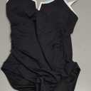 Womens One Piece Swimsuit Tummy Control - Slimming Bathing Suit V Wired Full Coverage 2025 Swimwear size S