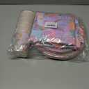 Mermaid Birthday Party Supplies Plates and Napkins Set for 24 Guests, Mermaid Tableware Set Includes 9''&7'' Paper Plate,Cup,Napkin,Straw, Mermaid Party Decorations (Mermaid Set)