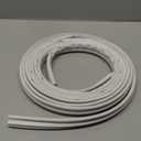 TMH Metal Door Weather Stripping  Magnetic Kerf Door Seal Kit, Full Set 36" x 84"  White Kerf Weather Stripping