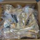 Sabary 6 Pcs Wedding Flower Stand Metal Flower Centerpieces Stand for Table Vase Arrangement Rack for Wedding Reception Dinner Table Party Decor(20 Inch,Gold)