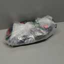 Zober Christmas Tree Storage Bag - Fits 7.5 Ft Artificial Trees - Plastic, Waterproof Christmas Tree Bag For Storage Box For Xmas - Strong, Durable Handles - Label Card Slot - Black