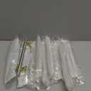 Amerdeco 10 Pack Brushed Satin Nickel and Gold Cabinet Pulls 5 Inch (128MM) Hole Centers Kitchen Cabinet Handles Cabinets Hardware Drawer Pulls ZH0058