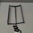 Magnetic Hanger Organizer for Laundry Room - Strong Magnetic Shelf for Washer & Dryer, Space-Saving Durable Metal Hanger Holder Stand (2 Black, Non-Slip)