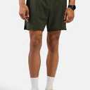 ODODOS Men's Athletic Shorts with Pockets 5" Quick Dry Lightweight Workout Gym Running Shorts, Army Green, X-Large