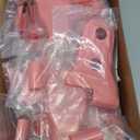 JeCar 13pcs Pink Full Set Door Hinge Cover Trim Overlay for 2018-2024 Up Jeep Wrangler JL 4 Door