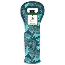 Leaf Silhouette Neoprene Wine Bag