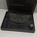 LED Light Therapy mask (E106A) Red Light Therapy for Face and Neck, 7 Colors Red Light Therapy Mask, Led Face Mask Light Therapy with 324 LED, 5 Brightness Levels & 20 Mins Timer for Home & Travel