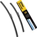 5 PLUS Premium Silicone Wiper Blades Fits Toyota Prius 2016-2022