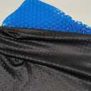 Gel Seat Cushion, Cooling seat Cushion (Super Large & Thick), Breathable Honeycomb Design Absorbs Pressure Points Seat Cushion, Gel Cushion for Office Chair, Home Car seat Cushion for Wheelchair (Blue)