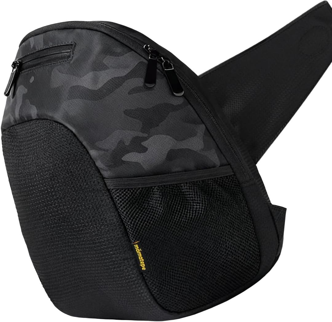 Mamatepe Storage Bag Compatible with Doona Infant Car Seat, Organizer Bag,Wearable Backpack for Baby Travel,Stroller Bag for Doona Car Seat & Stroller (Black)