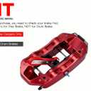 Brake Caliper Compression Tool, 360 Ratcheting Piston Compressor, 2 Steel Plates, 2 Hooks, for Single Twin Quad Pistons, Cars, Trucks, SUVs