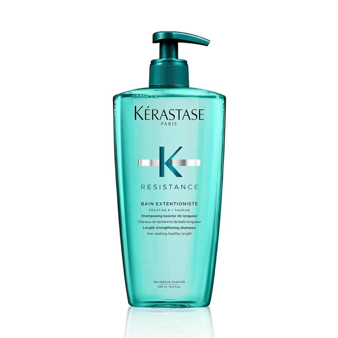 KERASTASE Resistance Bain Extentioniste Shampoo | Length Strengthening Shampoo | Protects Hair and Scalp from External Aggressors | With Ceramides to Enhance Shine | For Damaged Hair (16.9 Fl Oz)