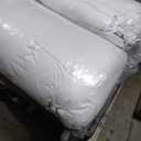 CozyLux Pillows Standard Size Set of 2, Soft Supportive 3D Down Alternative Bed Pillow for Sleeping 2 Pack White, Luxury Hotel Quality Gusseted Bedding Pillow for Back, Stomach or Side Sleepers 18x26