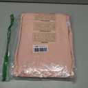 Casa Platino 100% Cotton Twin XL Size Sheets Set 4 Piece Crisp Percale Twin XL Size Cooling Sheets, Lightweight for Summer, with 15" Deep Pocket Fitted Sheet, Comfortable & Airy Sleep Veiled Rose