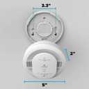 Kidde Smart Smoke and Carbon Monoxide Detector, Ring App Enabled for Real-Time Notifications, Wire-Free Interconnectivity, AA Battery Powered,  Manufacture date: 2026 Jan 30