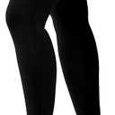 Thigh High Compression Stockings 20-30 mmHg for Women & Men, Plus Size Socks L