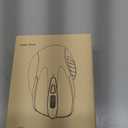 TECKNET Wireless Mouse, 2.4G Ergonomic Optical Mouse, Computer Mouse for Laptop, PC, Computer, Chromebook, Notebook, 6 Buttons, 24 Months Battery Life, 2600 DPI, 5 Adjustment Levels  Pink