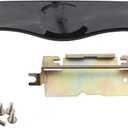 Advance Ignition Upgraded Rear Exterior Tailgate Liftgate Handle Garnish Compatible with Toyota 04-09 Prius 202 Black 2004 2005 2006 2007 2008 2009