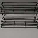 Multi-Functional Kitchen Spice Shelfcountertop Spice RackMulti-Tier Stackable Spice Organiser, Suitable for Cupboards and Worktops(A-Shelf 4pcs)