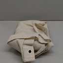 Awellife 60 Inch Stall Linen Shower Curtain Beige Boho Farmhouse Shower Curtains for Bathroom Fabric Cream Cloth Liner, Stall 60" W x 72" L 10 Hooks