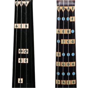 Fantastic Finger Guide for Violins - Music Accessories for String Instruments, Fingerboard and Fretboard Stickers, Learn to Play Violin or Fiddle Notes, Combo: D Major and All Notes Guides 1/2 SIZE