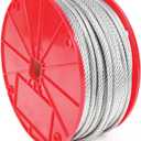Koch Industries 002072 7 x 7 Galvanized Cable, 3/32-Inch by 250-Feet