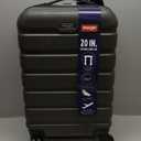 Wrangler 22" Hardside Spinner Carry-On Luggage, Deep Depth