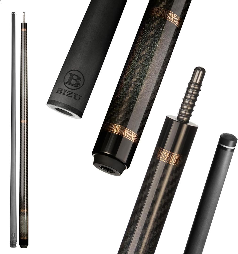 BIZU NEW Mars Impact Carbon Fiber Pool CUE 11.5mm 12.5 tip Shaft