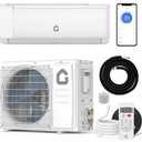 GarveeLife 12,000 BTU Mini Split Air Conditioner, 22 SEER2 110V Smart Inverter, Heat Pump System, Cools Up to 750 Sq.Ft, Alexa WiFi Control, DIY Installation Kit