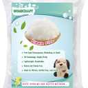 GOMICRAFT Fiberfill Stuffing for Crochet Animals, 5.3oz for Crafts, Cushion and Clouds, Premium Quality Fiber Fill Stuffing Machine Washable Ployester.