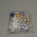 Space Cake Toppers Outer Space Cake Decorations,Astronaut Rocket Stars Cake Decorations for Two The Moon First Trip Around the Sun Birthday Baby Shower