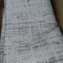 5x8 Area Rugs Washable Rug: Anti-Skid Abstract Modern Living Room Rug Soft Thin Carpets Indoor Floor Non-Shedding Carpet for Bedroom Dining Farmhouse Nursery Home Office (White Gray, 5'x8')
