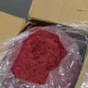 Oversized King Fleece Blanket 120x138 Inches, Seamless Soft Cozy 3D Jacquard Flannel Blanket 10'x11.5' Extra Large for Bed, Sofa, Couch, Travel & Camping, California King Throw, Burgandy Red Leaf