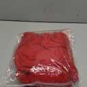 Dining Room Chair Covers Set of 10, Stretch Solid Color Parsons Chair Slipcovers Spandex Removable Washable Kitchen Chair Protector Cover for Dining Room, Hotel, Ceremony(Red)