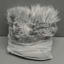 Ashler faux fur rug, Fluffy Shaggy Area Rug Ultra Soft 2 x 3 Feet Sheepskin Fur Rug, Frosted Bottom Gray Fuzzy Rug Machine Washable Shag Rug, Nursery Decor Throw Rugs for Bedroom, Living Room