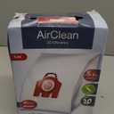 Miele AirClean 3D Efficiency Dust Bag, Type FJM, 4 Bags & 2 Filters, White (4 Count(Pack of 1))