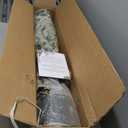 6 FT Faux Olive Tree, Look Real Fake Olive Trees Artificial Indoor with Weighted Pot, Fake Tree with Lusher & Fuller Leaves and Natural Thicker Trunks for Home Office Living Room Indoor Outdoor