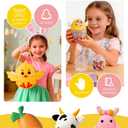 3 x LULEEYANG 8Pack Easter DIY Craft Kit Easter Air Dry Clay Kit Bunny Eggs DIY Arts and Crafts Modeling Clay Gifts Bulk with Tutorials for Home Party Favors Art Projects Fun Activities Supplies