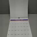 2026 Wall Calendar - January 2026 - December 2026, 12 Monthly Hanging Calendar, 2026 Planner, Size 11" x 17", Spiral Binding, Holidays, Julian Dates, Large Blocks, Twin-Wire Binding, Hanging Hook (Blue and White)